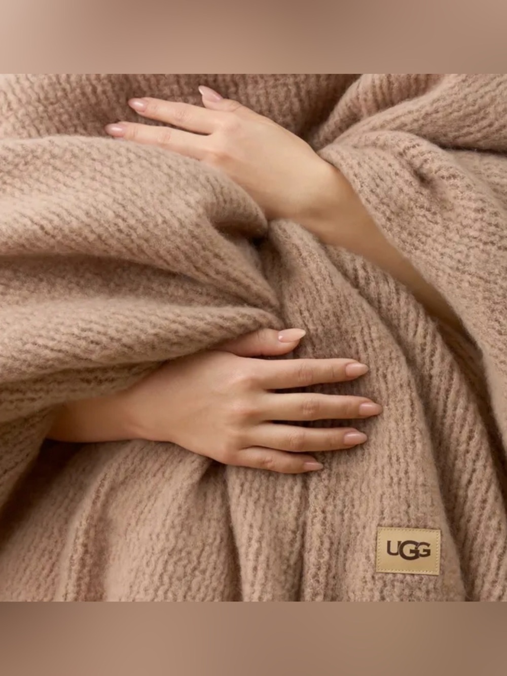 UGG Margot Throw Blanket New